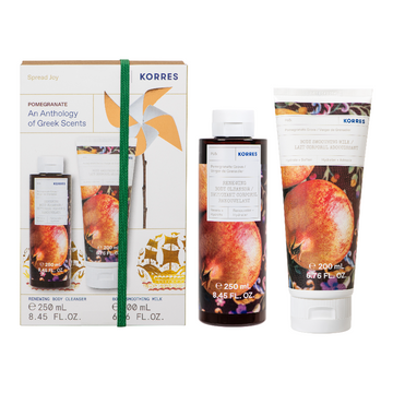 Korres Pomegranate Gift Set Body Cleanser & Body Milk